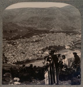Vue de Naplouse, vers 1900 - Unbekannt