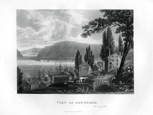 Vue de Newburgh, État de New York - Unbekannt
