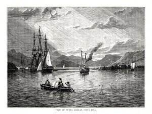 Vue de Punta Arenas, Costa Rica, 1877 - Unbekannt