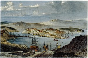 Vue de Sébastopol, vers 1850