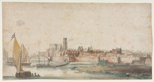 Vue de St. Geertruidenberg, 1600s - Unbekannt