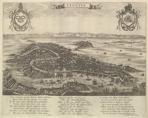 Vue de Venise, milieu du 17ème siècle - Unbekannt