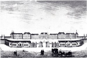 Vue du Palais Catherine à Tsarskoïe Selo - Unbekannt