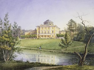 Vue du Palais de Pavlovsk