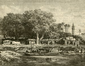 Vue sur le delta du Nil, 1890 - Unbekannt