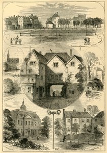 Vues à Highgate, vers 1876
