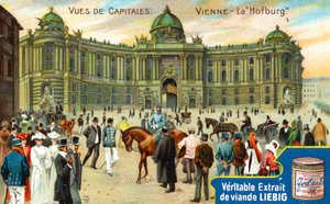 Vues des capitales : Le Hofburg, Vienne, vers 1900 - Unbekannt