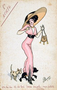 Carte postale française vintage, 20e siècle - Unbekannt