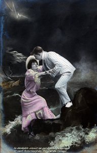 Carte postale française vintage, vers 1900 - Unbekannt