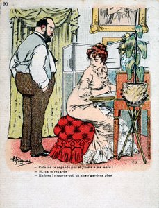 Carte postale française vintage, vers 1900 - Unbekannt