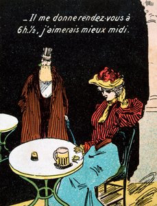 Carte postale française vintage, vers 1900 - Unbekannt
