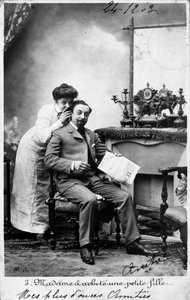 Carte postale française vintage, vers 1900 - Unbekannt