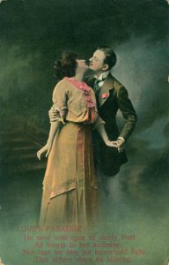 Carte postale romantique vintage - Unbekannt