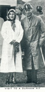 Visite à une mine de Durham, 1936-1937 - Unbekannt