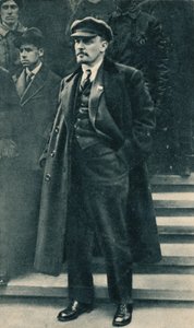 Vladimir Ilitch Lénine, leader bolchevique russe, Moscou, Russie, 1er mai 1919 - Unbekannt