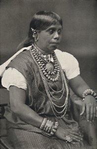 Dame cinghalaise distinguée de Kandy
