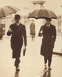 Marcher sous la pluie, 1937 - Unbekannt