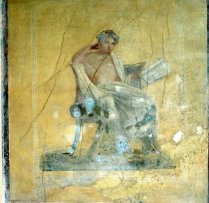 Fresque murale, Maison de Ménandre, Pompéi - Unbekannt