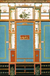 Décoration murale, Pompéi, Italie, 1928 - Unbekannt
