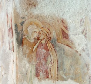 Peinture murale, tour Agricola, château de Chester, Cheshire - Unbekannt