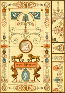 Peinture murale et décoration de plafond, Allemagne, début du 19e siècle, 1898 - Unbekannt