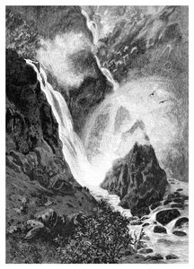 Chutes de Wallamumbi, Nouvelle-Galles du Sud, Australie