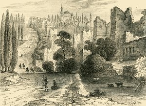 Murs de Constantinople au XVIe siècle, 1890 - Unbekannt