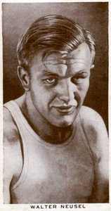 Walter Neusel, boxeur allemand, 1938 - Unbekannt