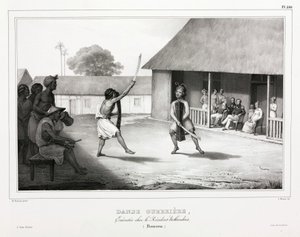 Danse de guerre, île de Buru