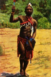 Guerrier, Afrique du Sud, vers 1928 - Unbekannt