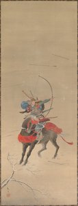 Guerrier monté sur un cheval, 1700s-1800s - Unbekannt