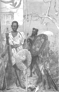 Guerriers du Mahdi, vers 1885