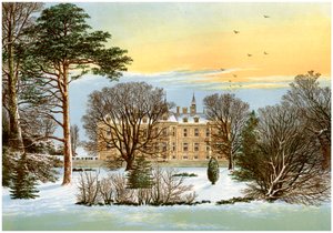 Warter Priory, près de Pocklington, Yorkshire, maison de la famille Wilson, vers 1880 - Unbekannt