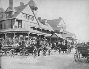 Washington Park Club. Chicago, Illinois, vers 1897