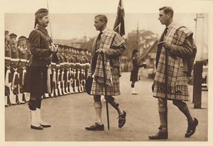 Portant le tartan de Balmoral, Balmoral, 1936-1937 - Unbekannt