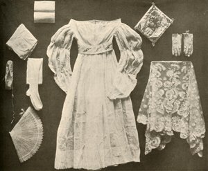 Costume de mariage de Mlle Sara Hayes, de Philadelphie, vers 1750 - Unbekannt