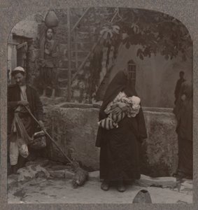 Puits près de la maison de Peter, Jaffa, vers 1900 - Unbekannt