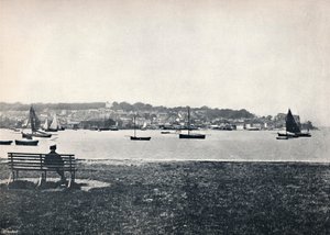 West Cowes - Vue depuis East Cowes, 1895 - Unbekannt