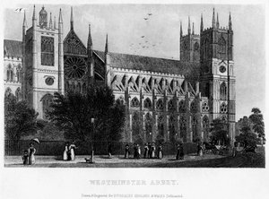 Abbaye de Westminster, Londres, 19e siècle