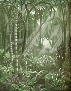 À quoi ressemblaient les puissantes forêts de charbon, 1935 - Unbekannt