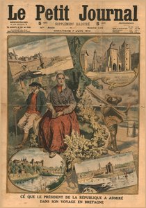 Ce que le président a admiré lors de son voyage en Bretagne, 1914 - Unbekannt
