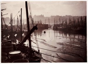 Port de Whitby à marée basse - Unbekannt
