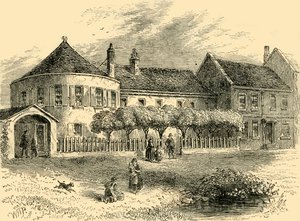 White Conduit House vers 1820, vers 1872