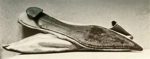 Chaussures de mariage en satin blanc, 1800 - Unbekannt