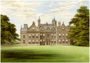 Willesley Hall, Derbyshire, maison du comte de Loudoun, vers 1880 - Unbekannt