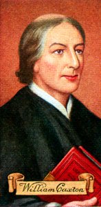 William Caxton, tiré d