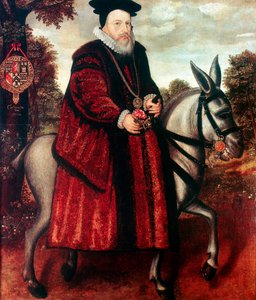 William Cecil, 1er baron Burghley 1520-1598, homme d
