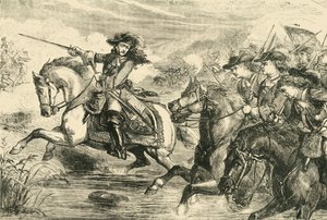Guillaume III à la bataille de la Boyne, 1690, 1890 - Unbekannt