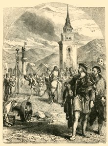 Guillaume Tell sur la place du marché d