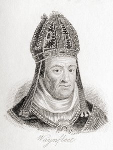 William Waynflete né William Patten, vers 1398 - 1486 - Unbekannt
